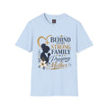 Praying Mother T-Shirt — "Behind Every Strong Family Is a Praying Mother" Faith Tee