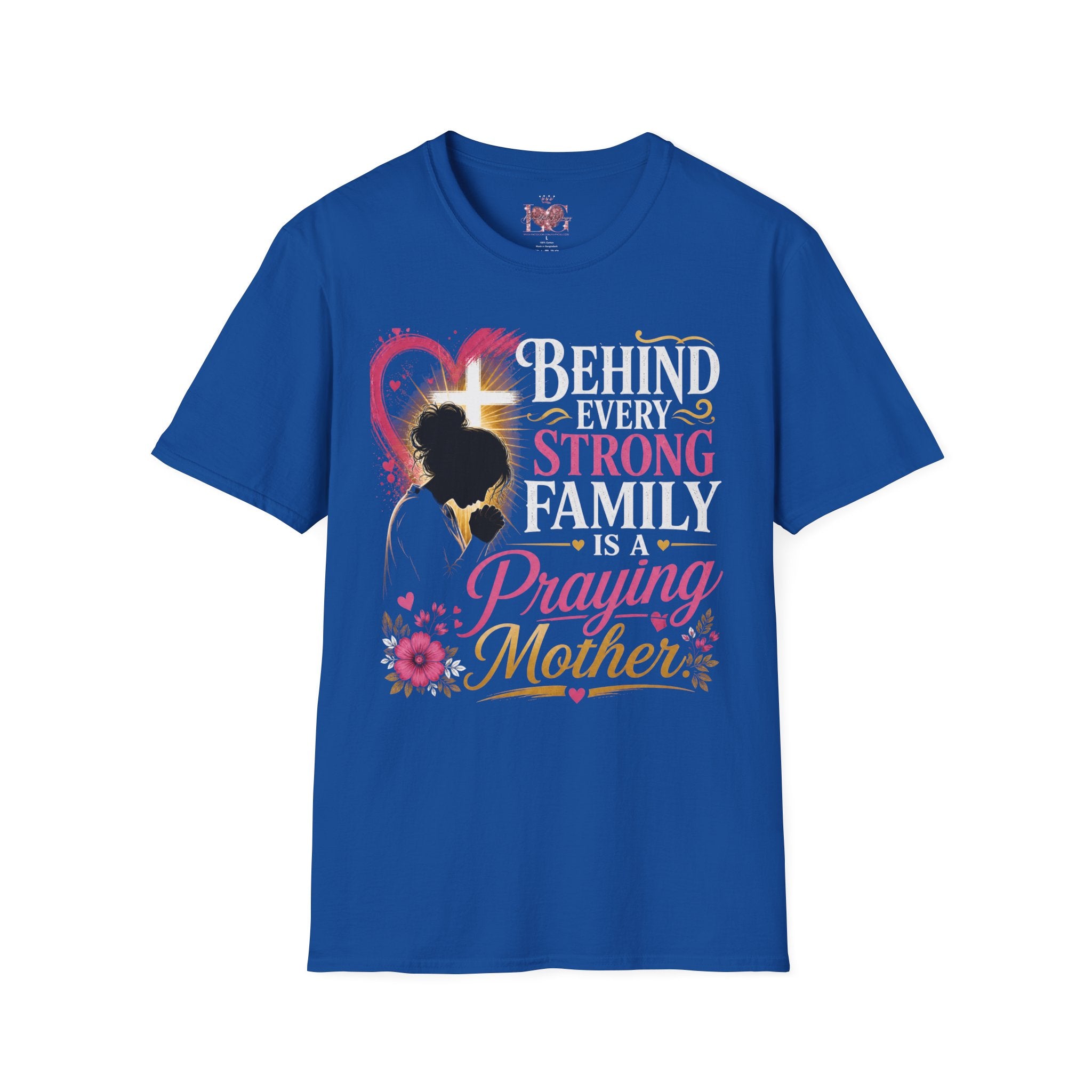 Faith-Inspired “Praying Mother” T-Shirt – Mother’s Day Gift