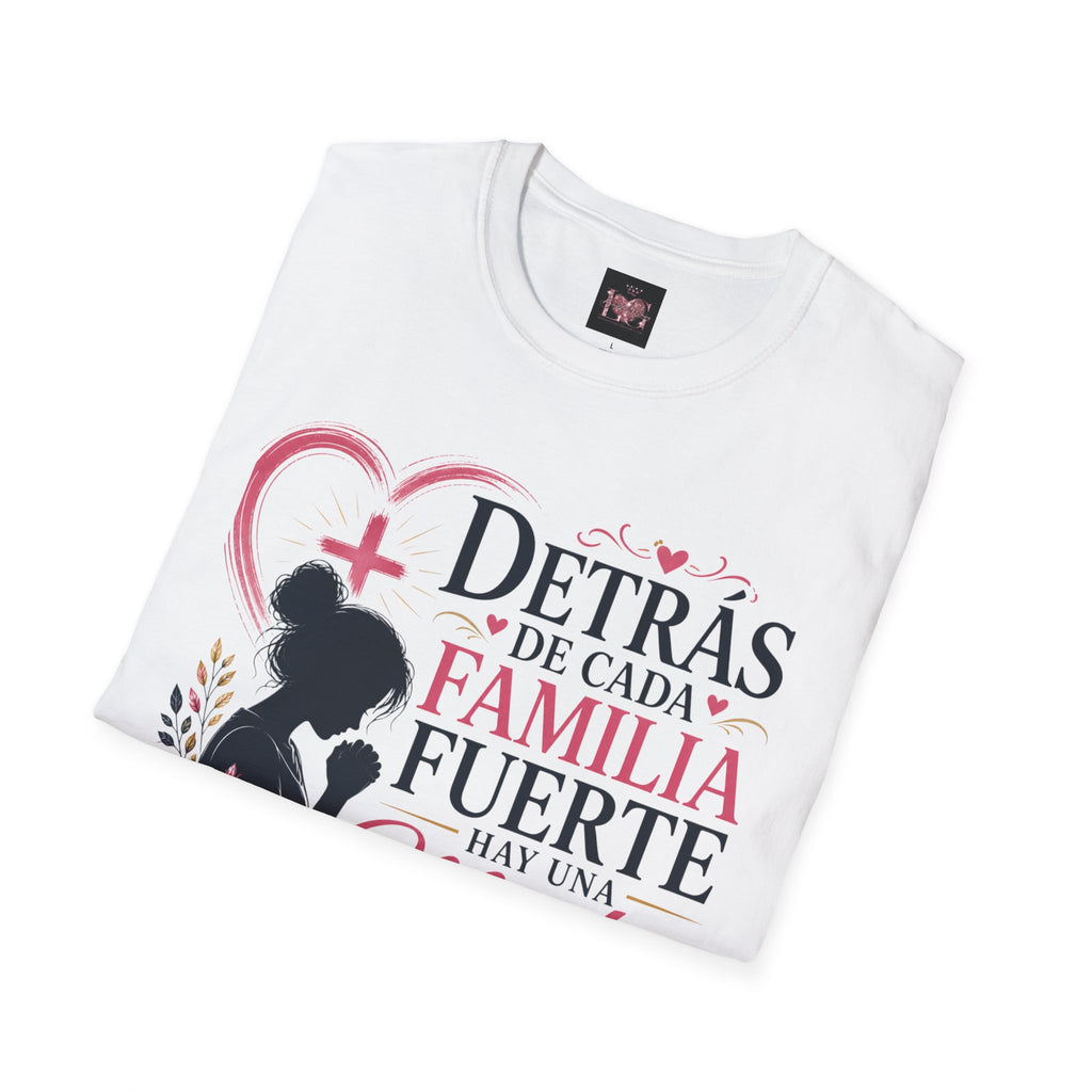 T-Shirt — Spanish ‘Madre que Ora’ Family Faith Prayer Design