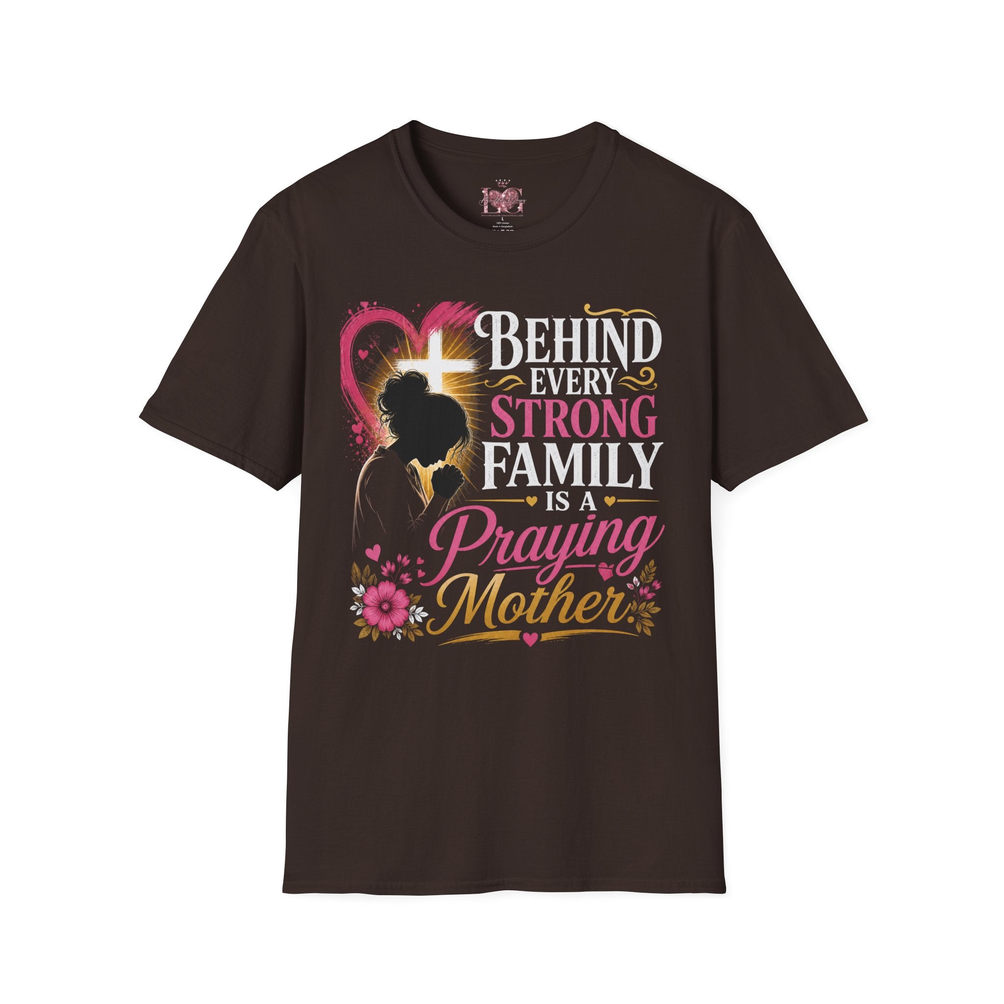 Faith-Inspired “Praying Mother” T-Shirt – Mother’s Day Gift