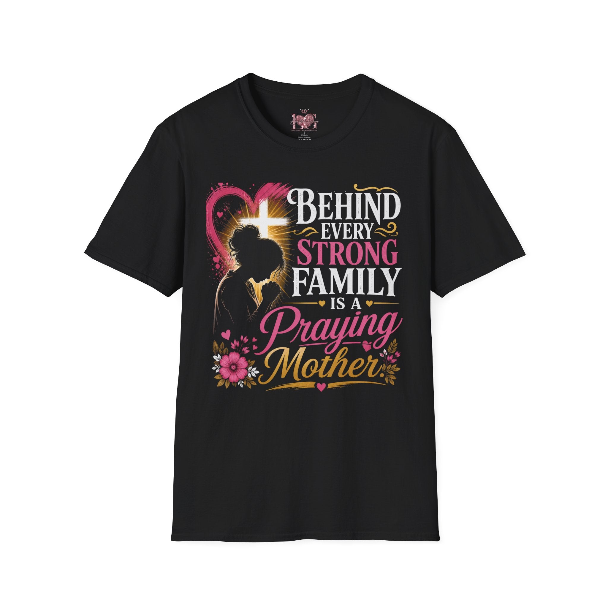 Faith-Inspired “Praying Mother” T-Shirt – Mother’s Day Gift