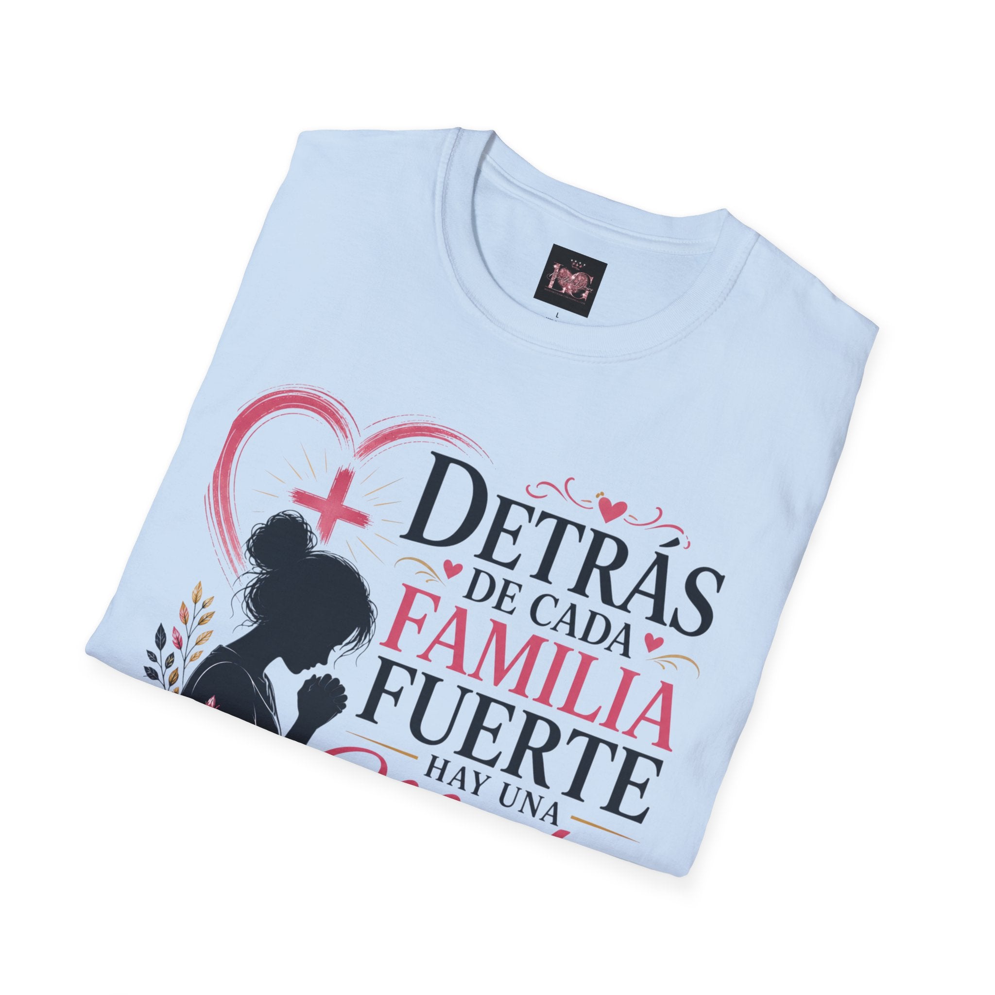 T-Shirt — Spanish ‘Madre que Ora’ Family Faith Prayer Design